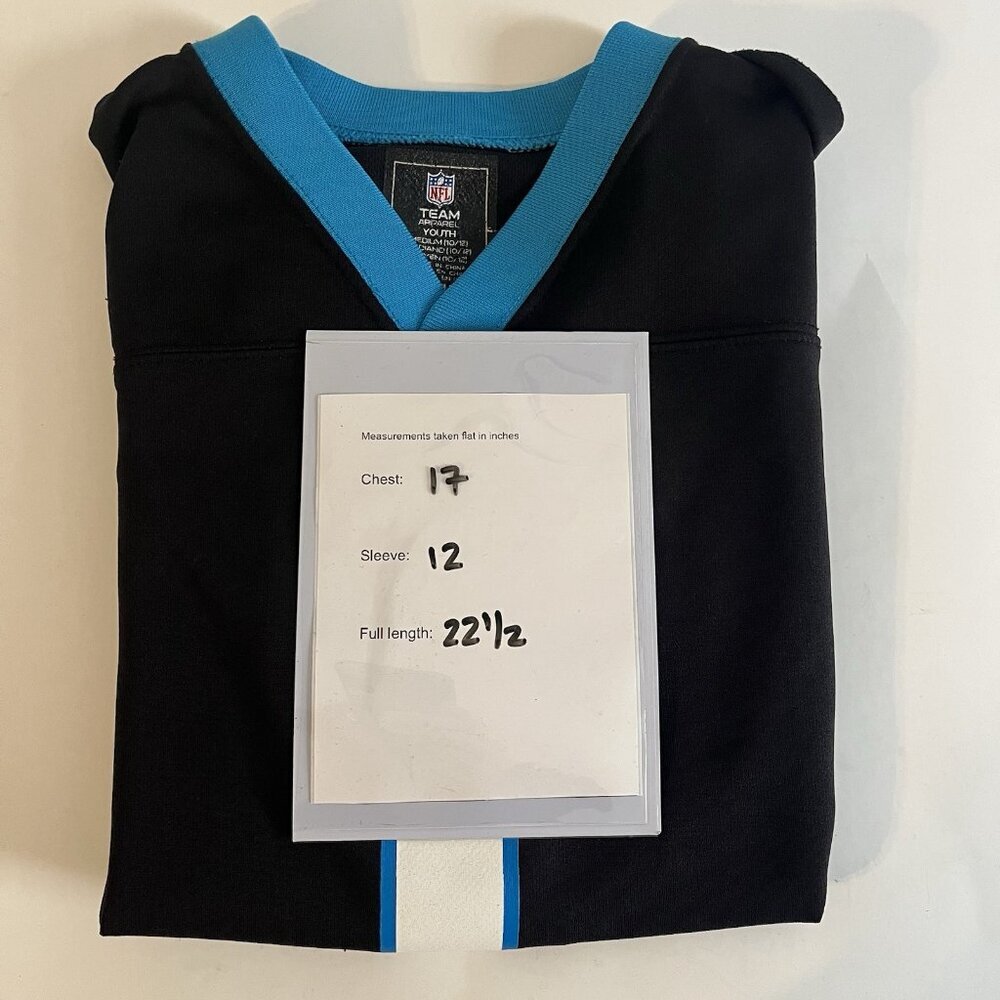 NFL Team Apparel Cam Newton Carolina Panthers Jersey Youth Size M (10-12) - Picture 3 of 6